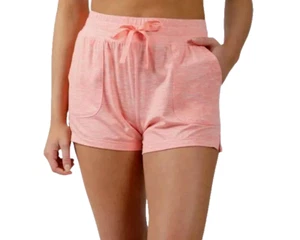 Women's Lounge Shorts Pink Plus Size XXL 90 Degree Heather Shell Super Soft New - Picture 1 of 12