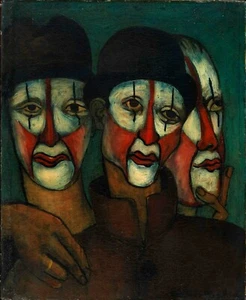 FRANCIS PICABIA Art Poster or Canvas Print "TROIS MIMES" THREE MIMES - Picture 1 of 1