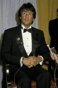 Sylvester Stallone at National Association of Theater Owners - 1986 Old Photo 5