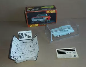 vintage AMT MINI 1/43 scale mini kit USA - 1969 AMX - with original box - VGC - Picture 1 of 20