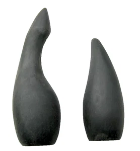 Buffalo Horn Longbow Nocks ( one pair ) - Picture 1 of 1