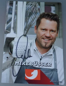 Autogramm Star- und Fernsehkoch sowie Kochbuchautor Mike Süsser (109596) - Picture 1 of 3