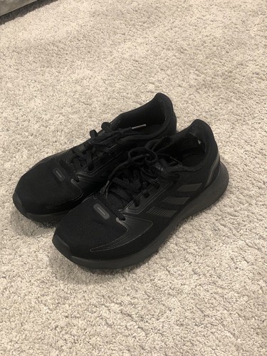 Adidas Runfalcon 2.0 scarpe da ginnastica nere per bambini taglia 5 5