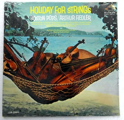 BOSTON Pops ARTHUR FIEDLER Holiday for Strings LP SEALED jazz pop     Lr 149 - Image 1 of 2