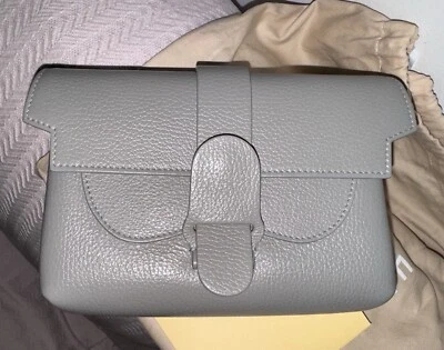 Bolso Cinturón Senreve Aria Dolce Cuero Paloma Plateado Foto 1 de 4