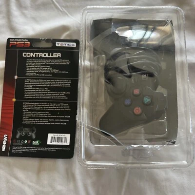 Tomee Brand USB  PS3 PlayStation 3 or PC Controller Black SEE DESCRIPTION!!! - Image 1 of 2