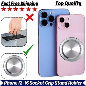 Für iPhone 12-16 Handy Griff Ständer Halter Magsafe Magnet Pop-Up Handy Buchse - Bild 1 von 3
