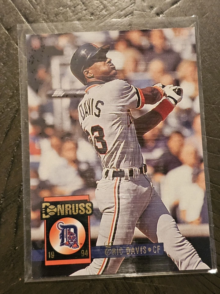 1994 Donruss - #618 Eric Davis Detroit Tigers  - Image 1 of 2