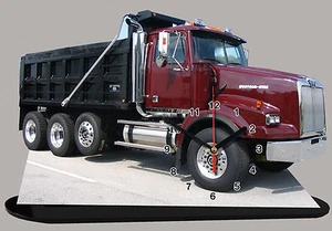 CAMION USA, KENWORTH, Reloj en modela miniatura, -04 - Bild 1 von 1