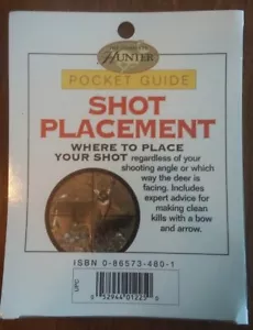 Complete Hunter© Pocket Guide Deer Shot Placement Hunting Field Reference Books - Picture 1 of 2