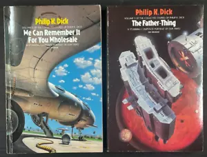 Philip K Dick , We Can Remember It For You et The Father-Thing lot de 2 anglais - Foto 1 di 2