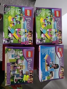 Lote de juegos Lego Friends todos son nuevos precintados 41000 41303 3930 Stocking Stuffer - Imagen 1 de 6