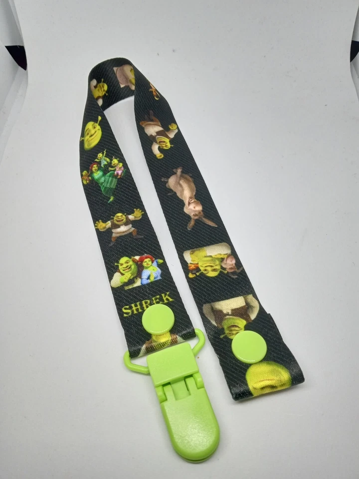 Shrek Pacifier Clip ABDL- Pacifier Holder  - Image 1 of 1
