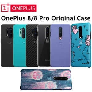 Nuova custodia originale ufficiale OnePlus 8 Pro 8 paraurti in arenaria carbonio ciano - Foto 1 di 20