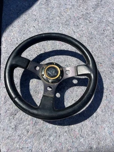 Grant 13 Inch Leather Formula GT Steering Wheel Vintage - Foto 1 di 24
