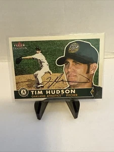 2001 Fleer Tradition Tim Hudson #292 Oakland Athletics. Auto!! - Picture 1 of 2