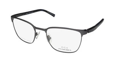 NUEVO MARCO DE GAFAS OGA 10074O FRANCIA PARA HOMBRE GB14 METAL Y PLÁSTICO 51-20-135 CUADRADO Foto 1 de 4