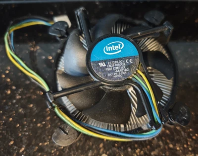 Intel E97378-001 Socket 1150 1155 1156 Copper Core Heatsink & Fan CPU Cooler - Image 1 of 4