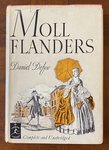 Moll Flanders by Daniel Defoe pre-1946 Modern Library HC DJ - Picture 1 of 9