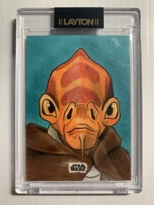 2023 Topps Finest Nahdar Vebb 1/1 Sketch By Ryan Finley - Picture 1 of 2