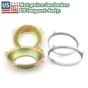 HEADLIGHT BRACKET FRAME SET NEW 7" FIR FOR DATSUN PICKUP TRUCK 1200 1400 220 320 - Picture 1 of 6