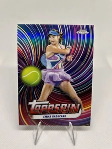 2024 Topps Chrome - Toppspin Emma Raducanu Case Hit - Picture 1 of 1