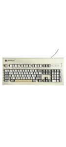 Vintage Silicon Graphics Keyboard ALPS English Keyboard Used Made in USA - Photo 1/6