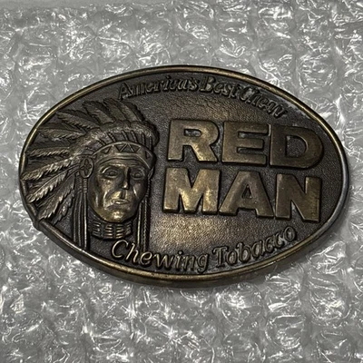 Fivela de cinto Red Man - Imagem 1 de 4