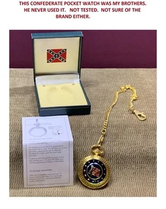 RARITÄT EIDGENOSSEN TASCHENUHR UNGEPRÜFT & UNBENUTZT - MARKE nicht sicher - Bild 1 von 8