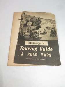 VINTAGE AUTOMOBILIA The Motorcycle Magazine Guía turística y mapas de carreteras años 50 - Imagen 1 de 5