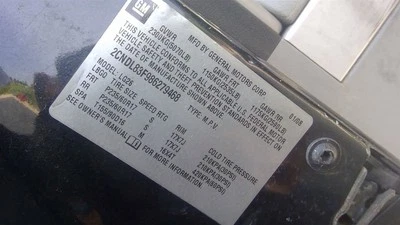 Fuse Box Engine Without Tow Package Fits 07-09 EQUINOX 255118 Foto 1 de 4