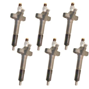 6X Inyector de combustible 6137-12-3100 para motor Komatsu PC200-3 S6D105 S6D106 - Imagen 1 de 1
