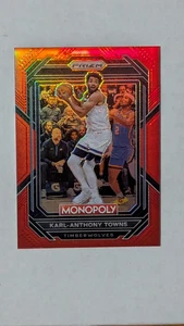 2022-23 Panini Prizm Monopoly - Karl-Anthony Towns #52 Red Prizm /99 - Bild 1 von 4