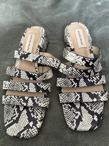 Antonio Melani Sandals Snake Print Size 9 - Picture 1 of 5