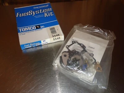 Novo Kit de Reconstrução de Carburador Tomco 5546 Holley 1949 1 Barril Carb Ford Mercury - Imagem 1 de 2