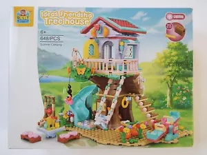 QLT Mini Bricks Ideas Friendship Tree House 648 pcs Summer Camping Lights Up - Picture 1 of 2