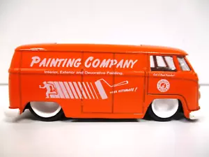 JADA - LOWERED 1962 VOLKSWAGEN BUS SERVICE VAN - PRO-STREET - 1/64 DIECAST - Picture 1 of 11