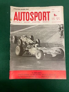 AUTOSPORT APR 1965 OUTON PARK BRUCE McLAREN CLUB @ GOODWOOD & BRANDS LONGLEAT & - Bild 1 von 3