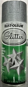 Rust-Oleum Silver Glitter Spray Paint - Multi-Surface - 10.25-ounce Can- Silver - Picture 1 of 1