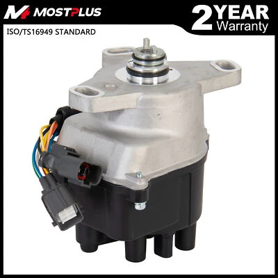 Ignition Distributor For 92-95 Honda Acura Integra B16A OBD1 B16A2 V-TEC TD44U - Image 1 of 4