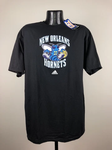 Men's New Orleans Hornets Adidas To-Go NOLA Short-Sleeve Tee XL Cover