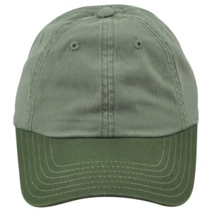 American Needle Relaxed Blank Solid Green Garment Wash Adjustable Adults Hat Cap - Picture 1 of 4