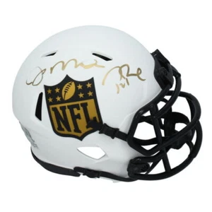Tom Brady / Joe Montana NFL Shield Lunar Mini Speed Helmet Fanatics LE 16/24 - Picture 1 of 3