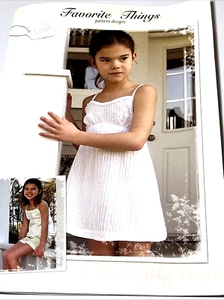 Favorite Things LITTLE NIGHTY NIGHT camisole short set sewing pattern Uncut 2008 - Picture 1 of 10