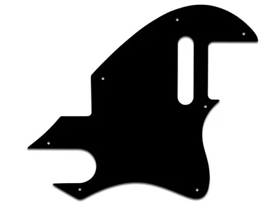 WD MUSIC F-HOLE TELECASTER® BLACK PICKGUARD 3 PLY BWB PG f. FENDER® USA HANDEMADE QUALITY