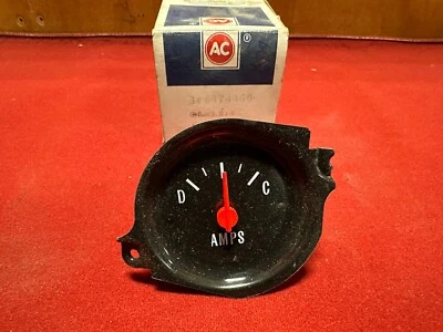 NOS 1973-1975 CHEVROLET GMC TRUCK C/K AMPS AMMETER GAUGE GM 6474468 - Image 1 of 2