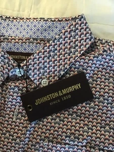 Johnston and Murphy boys XL short sleeved new with tags Shark button up shirt - Picture 1 of 5