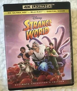 Strange World Disney 4K Ultra HD + Blu-Ray No Slipcover No Digital Code - Picture 1 of 3