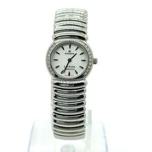 EDOX- Les Auges - Watch Diamond bezel 20mm Women's - Picture 1 of 12