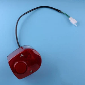 Red Brake Tail Light Lamp fit for Honda Z50A Mini Trail 1968-1978 year + - Picture 1 of 5